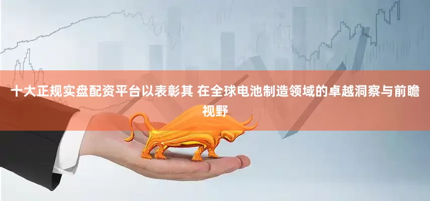 十大正规实盘配资平台以表彰其 在全球电池制造领域的卓越洞察与前瞻视野